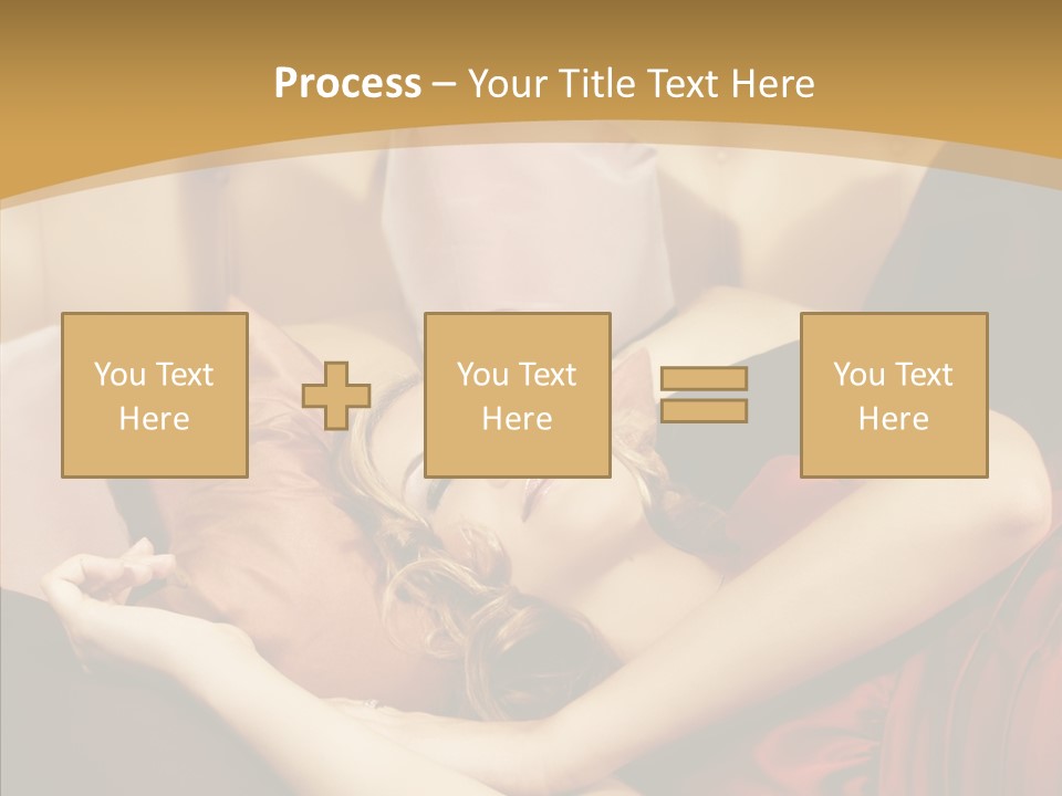 Nap Lady Sleep PowerPoint Template