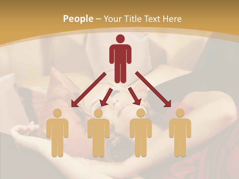 Nap Lady Sleep PowerPoint Template