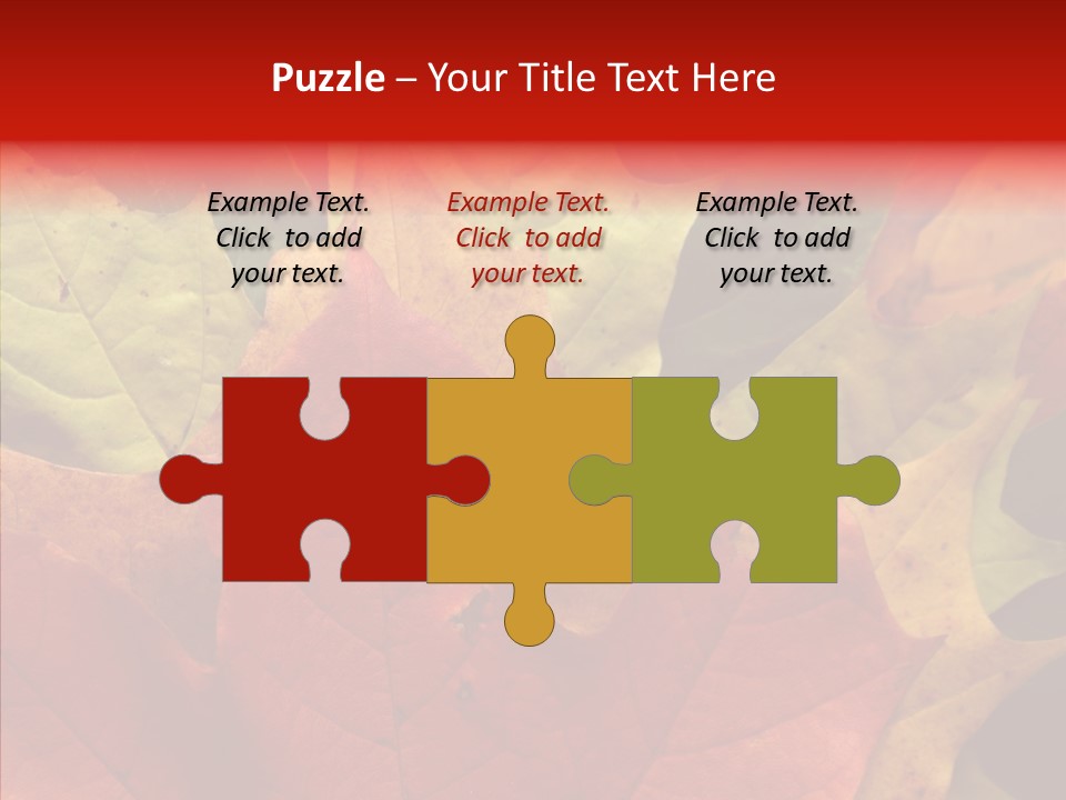 Maple Fall Multilayer PowerPoint Template