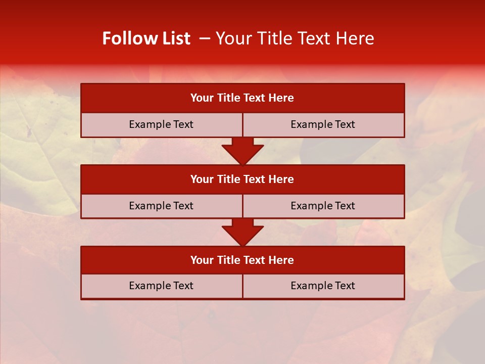 Maple Fall Multilayer PowerPoint Template