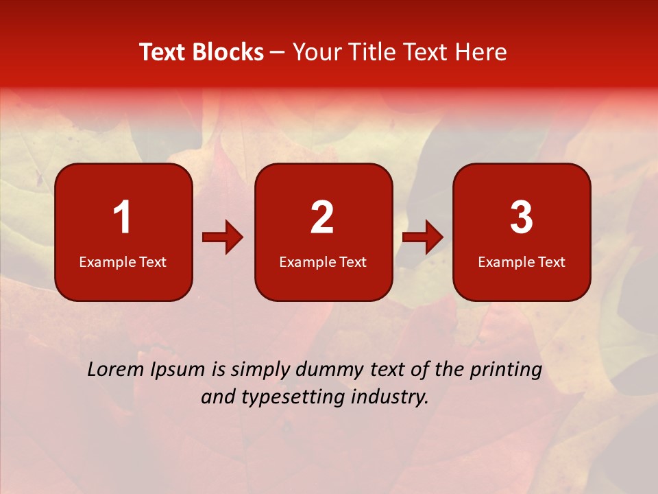 Maple Fall Multilayer PowerPoint Template