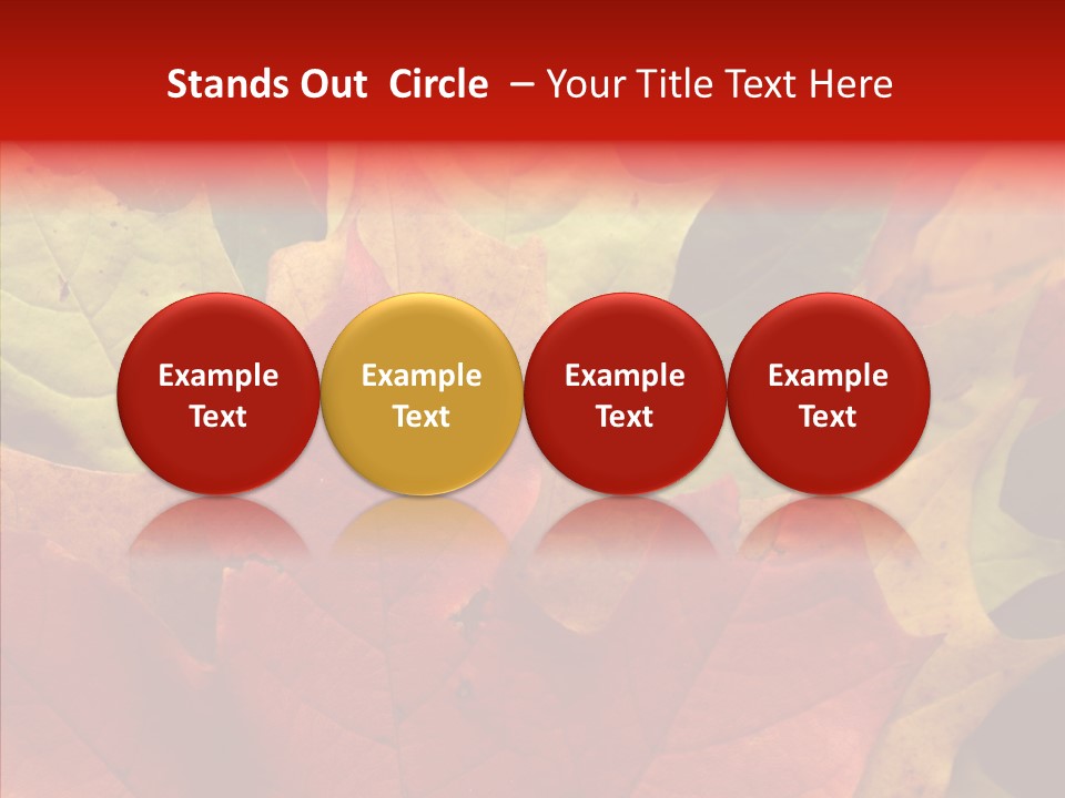 Maple Fall Multilayer PowerPoint Template
