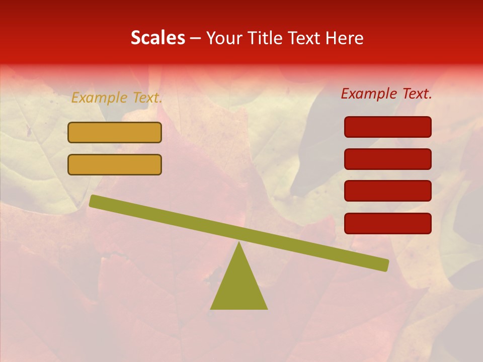 Maple Fall Multilayer PowerPoint Template