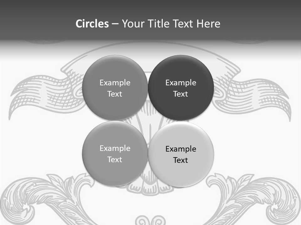 Royal Curve Engraving PowerPoint Template