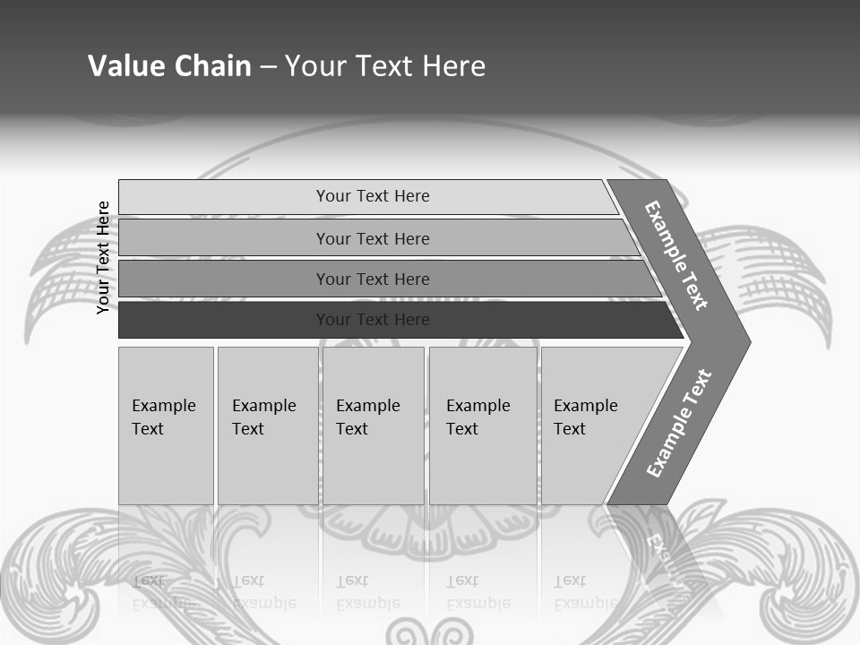 Royal Curve Engraving PowerPoint Template