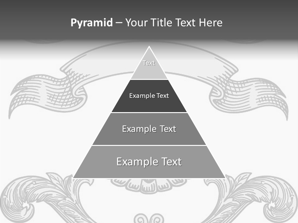 Royal Curve Engraving PowerPoint Template