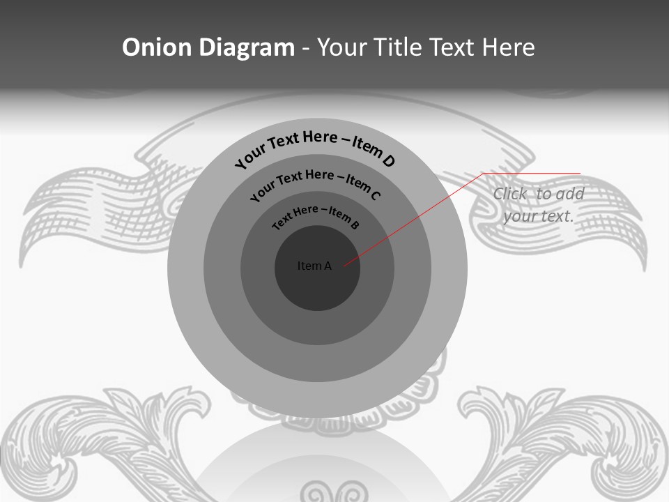 Royal Curve Engraving PowerPoint Template