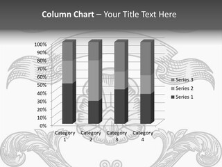 Royal Curve Engraving PowerPoint Template