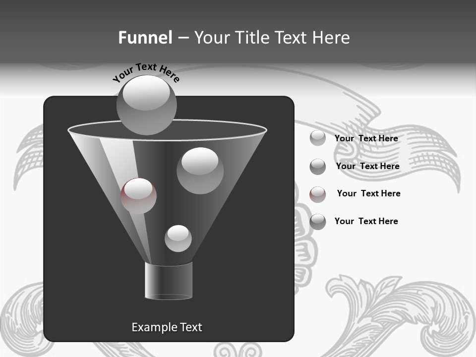 Royal Curve Engraving PowerPoint Template