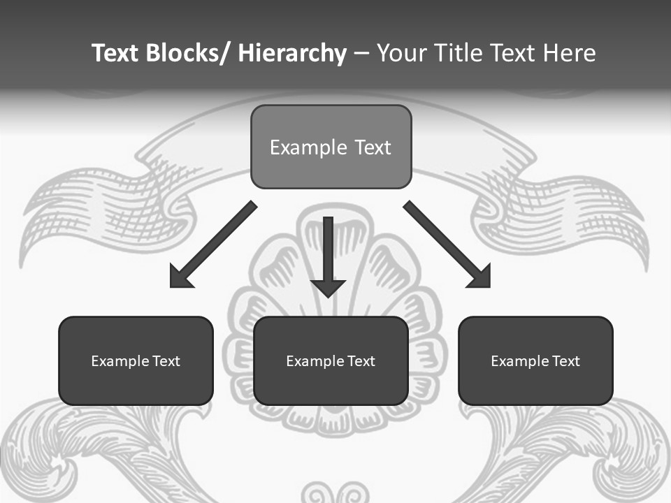 Royal Curve Engraving PowerPoint Template