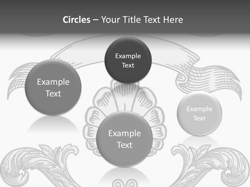 Royal Curve Engraving PowerPoint Template
