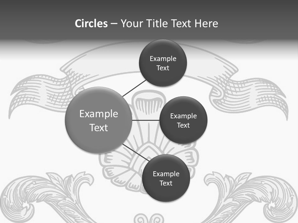 Royal Curve Engraving PowerPoint Template