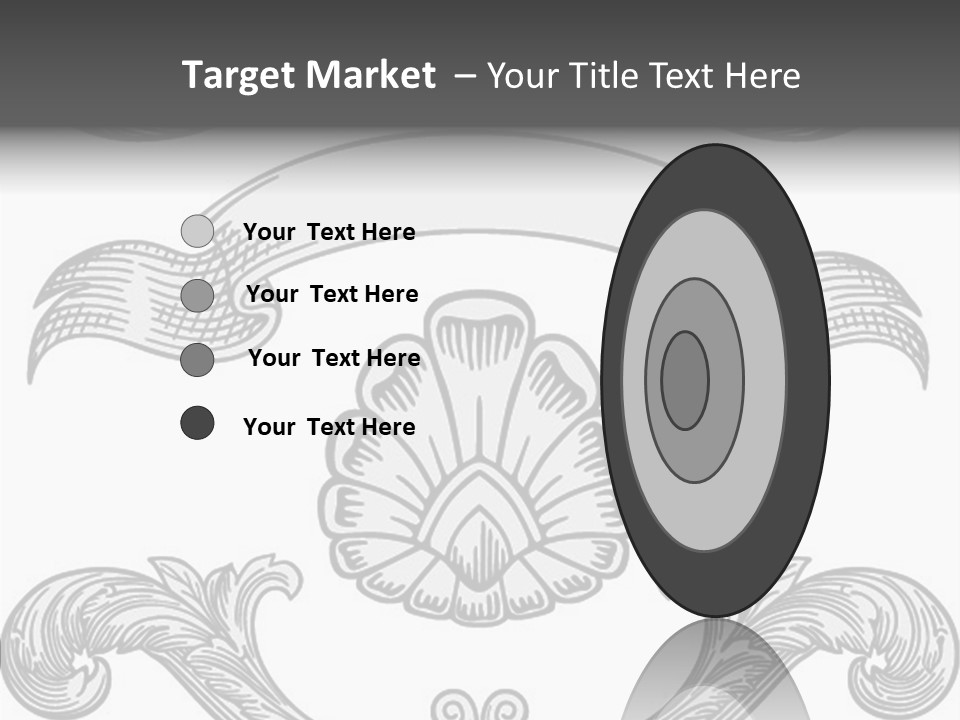 Royal Curve Engraving PowerPoint Template