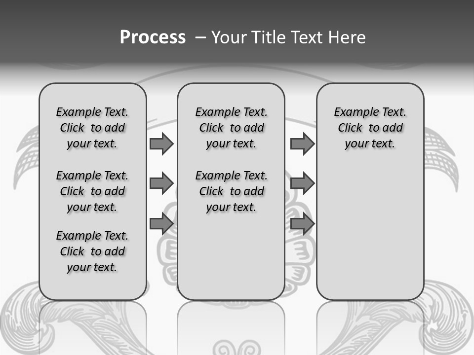 Royal Curve Engraving PowerPoint Template