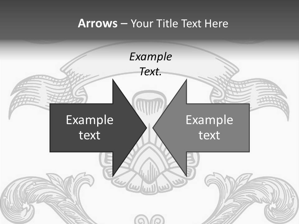 Royal Curve Engraving PowerPoint Template