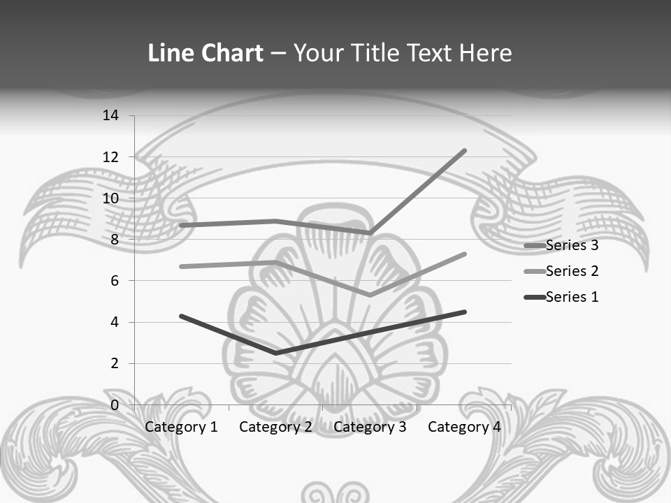 Royal Curve Engraving PowerPoint Template