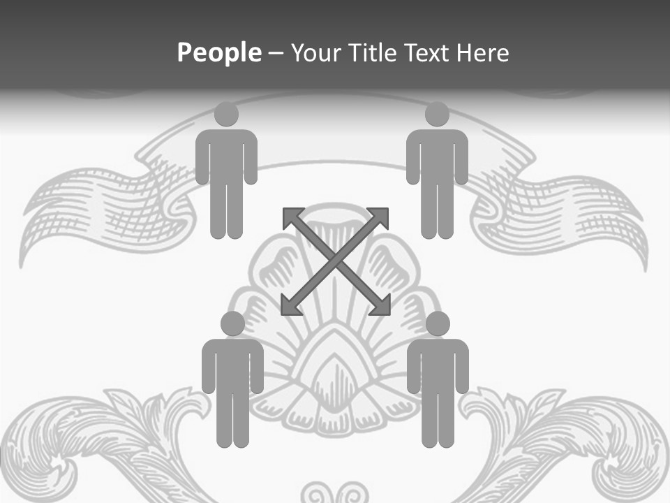 Royal Curve Engraving PowerPoint Template