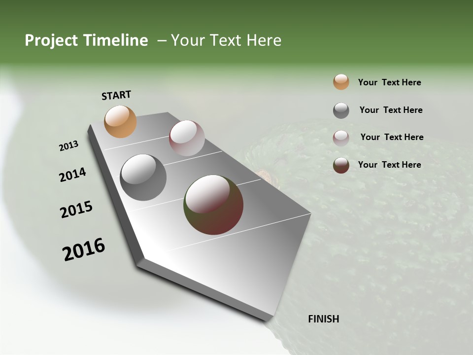 Snack Close Up Dip PowerPoint Template