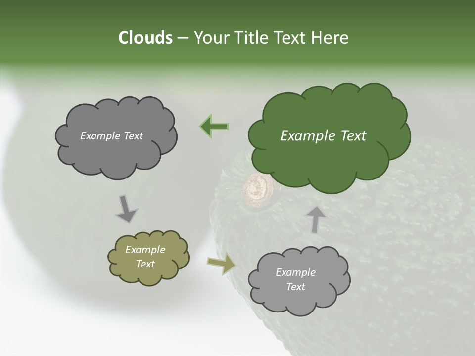 Snack Close Up Dip PowerPoint Template