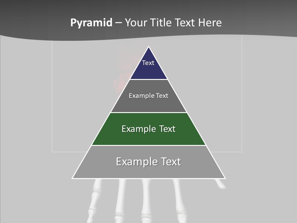 Female Hand Broken PowerPoint Template
