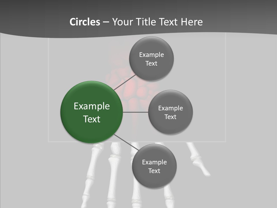 Female Hand Broken PowerPoint Template