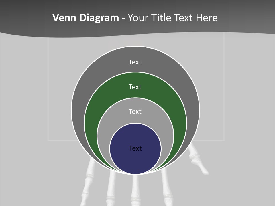 Female Hand Broken PowerPoint Template