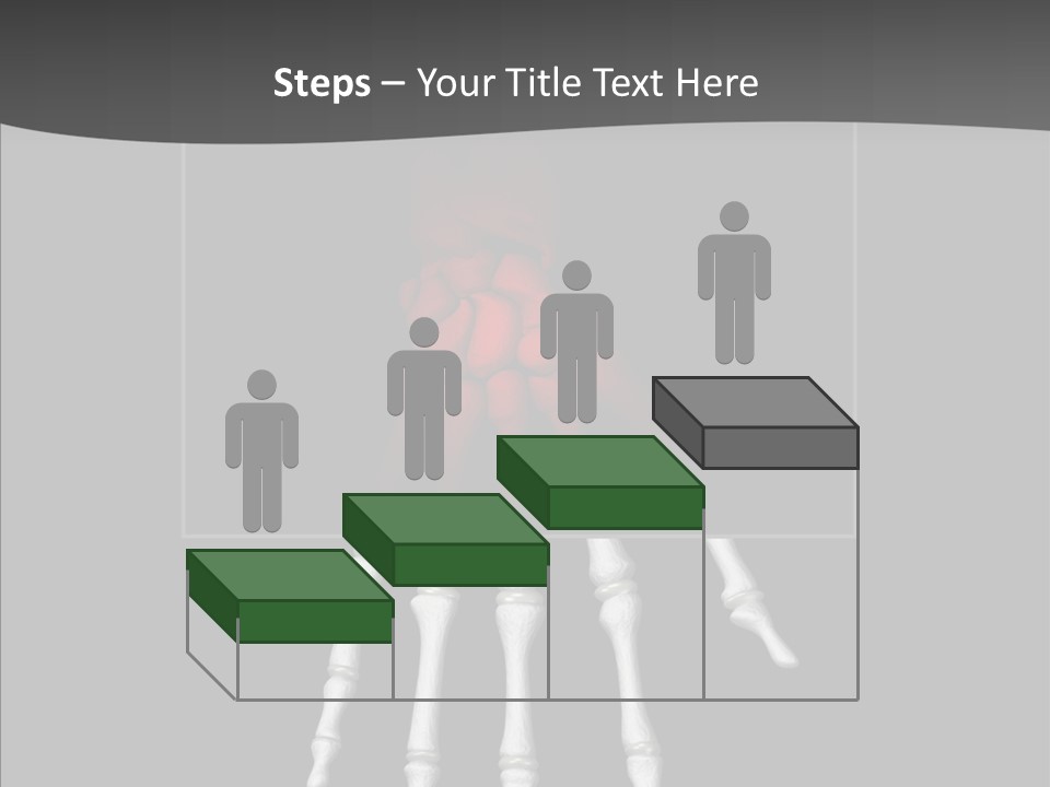Female Hand Broken PowerPoint Template