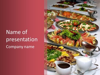 Taste Buffet Hungry PowerPoint Template