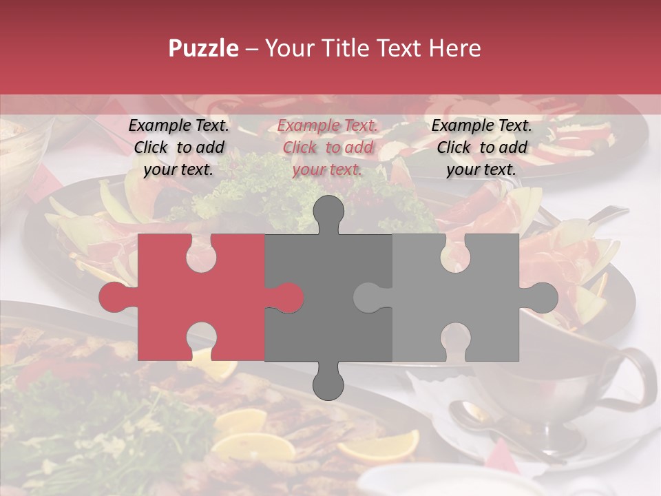 Taste Buffet Hungry PowerPoint Template