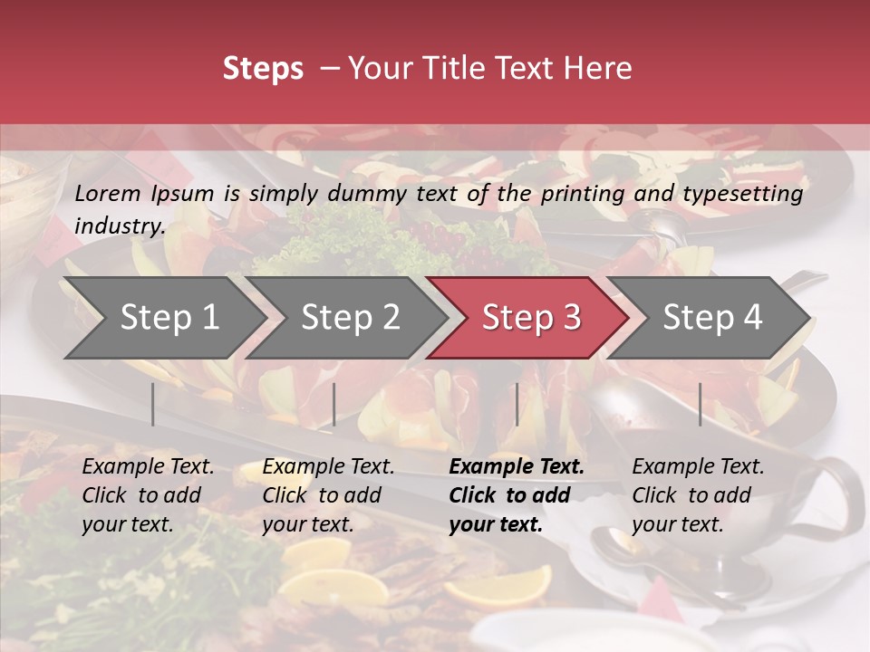 Taste Buffet Hungry PowerPoint Template