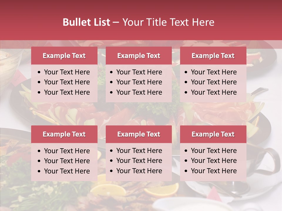 Taste Buffet Hungry PowerPoint Template