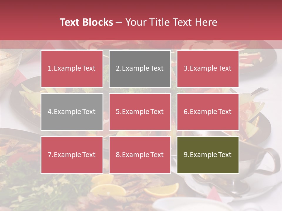 Taste Buffet Hungry PowerPoint Template