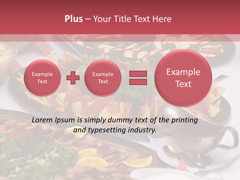 Taste Buffet Hungry PowerPoint Template