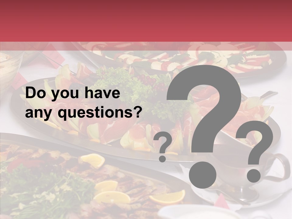 Taste Buffet Hungry PowerPoint Template