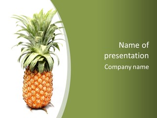 Fresh Minerals Sweet PowerPoint Template