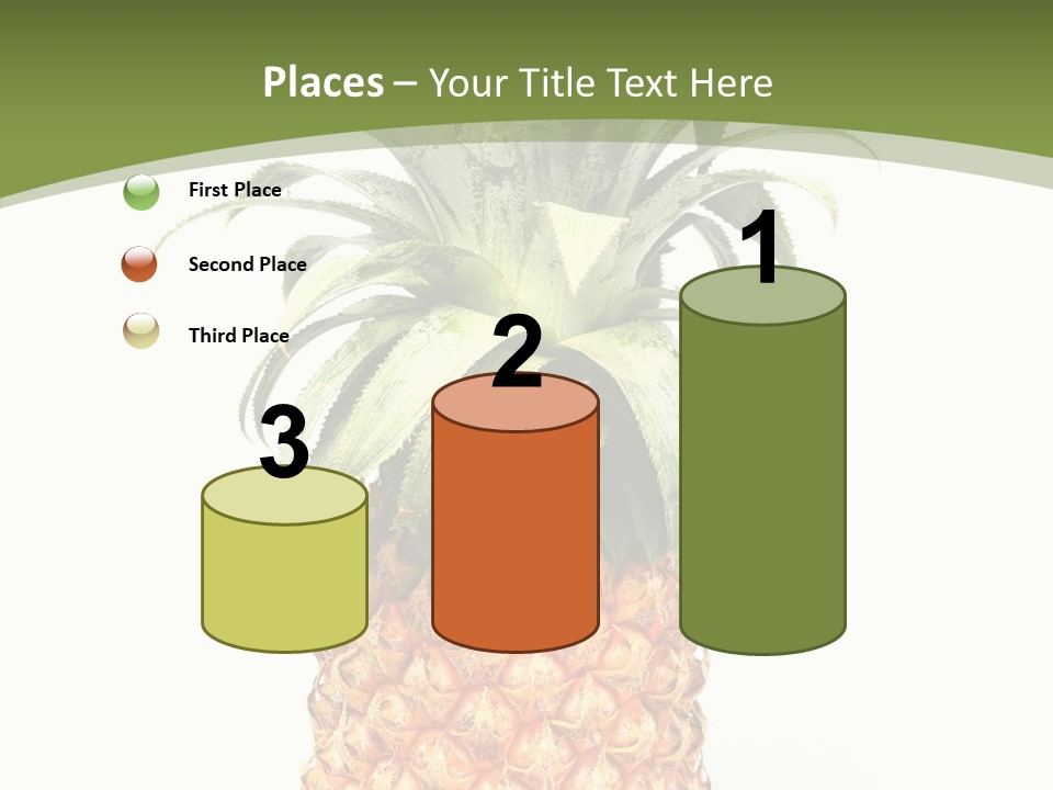 Fresh Minerals Sweet PowerPoint Template
