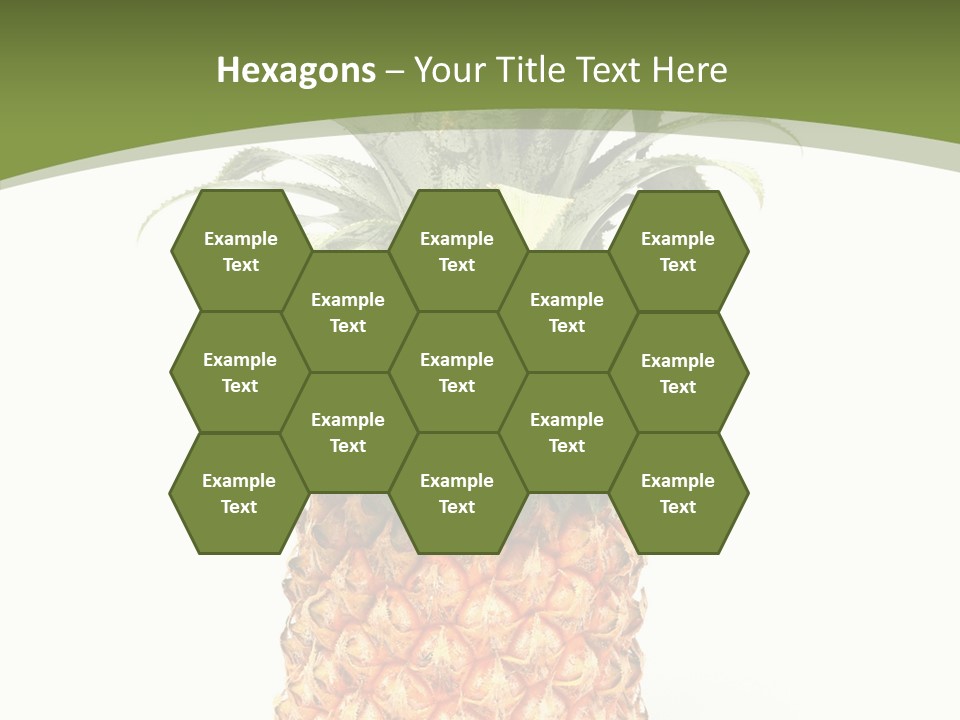 Fresh Minerals Sweet PowerPoint Template