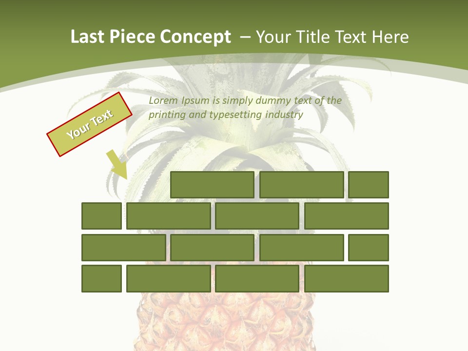 Fresh Minerals Sweet PowerPoint Template