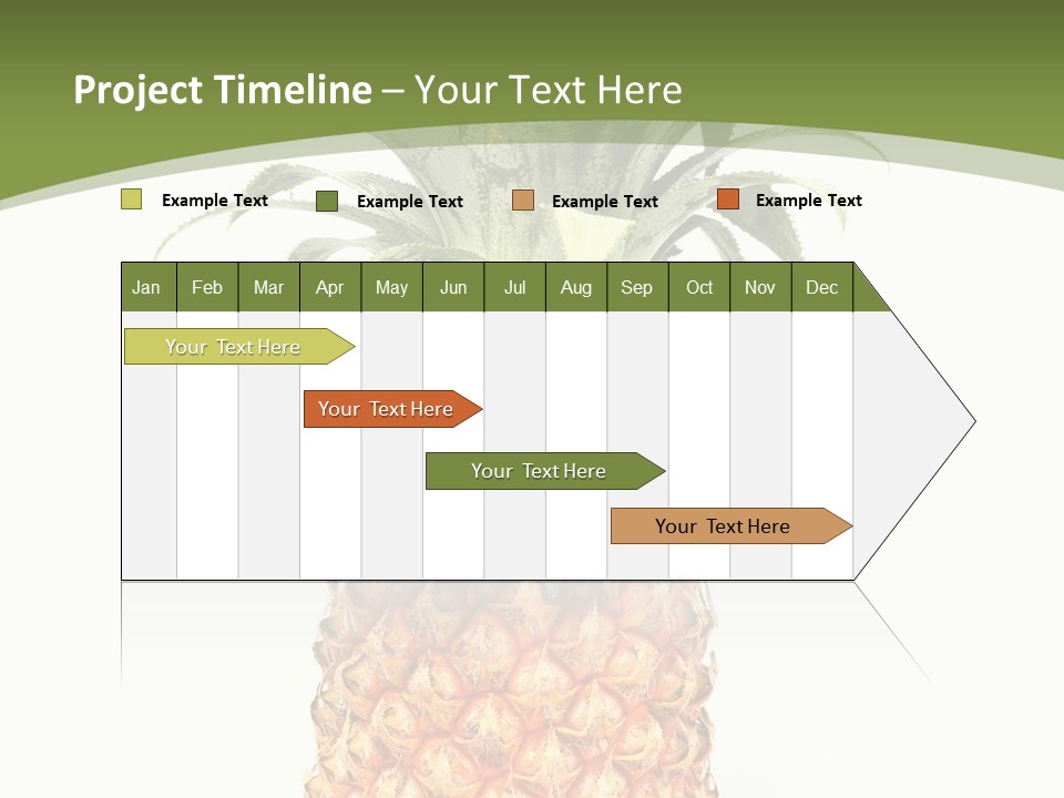 Fresh Minerals Sweet PowerPoint Template