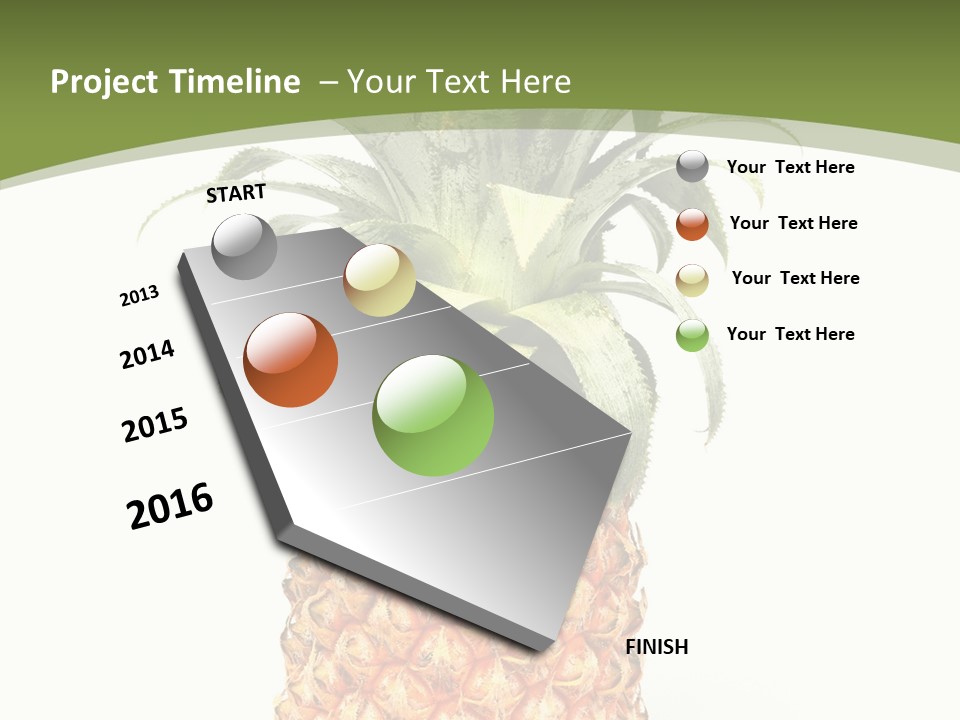 Fresh Minerals Sweet PowerPoint Template