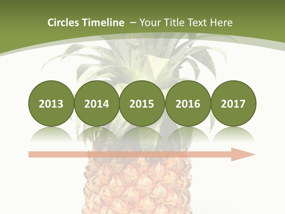 Fresh Minerals Sweet PowerPoint Template