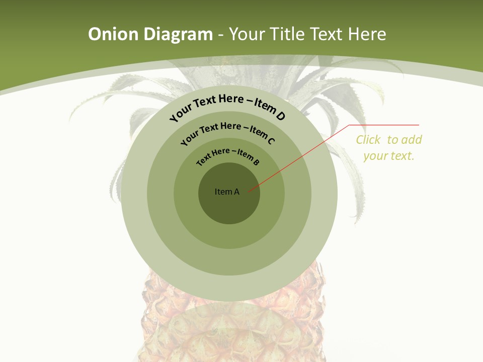 Fresh Minerals Sweet PowerPoint Template