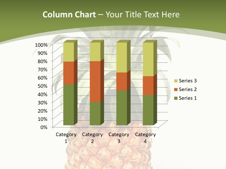 Fresh Minerals Sweet PowerPoint Template