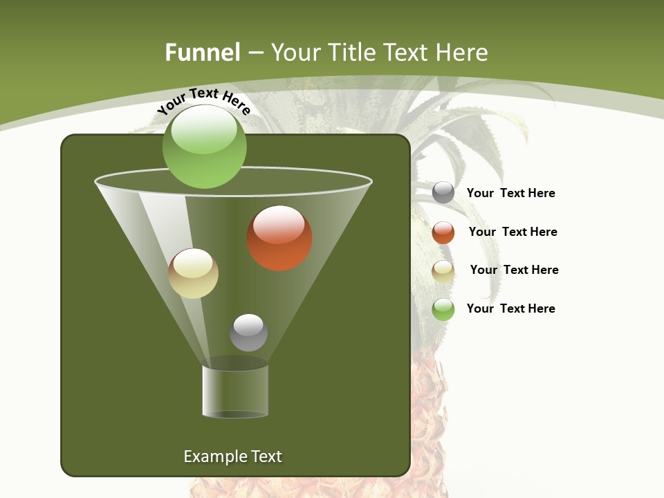 Fresh Minerals Sweet PowerPoint Template