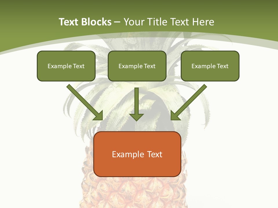 Fresh Minerals Sweet PowerPoint Template
