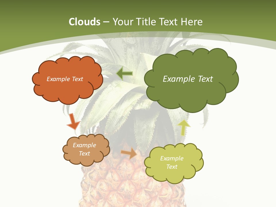 Fresh Minerals Sweet PowerPoint Template
