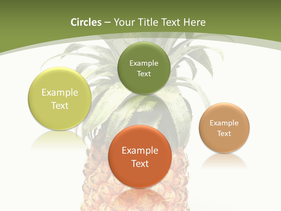 Fresh Minerals Sweet PowerPoint Template