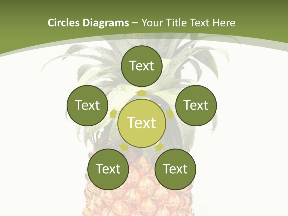 Fresh Minerals Sweet PowerPoint Template