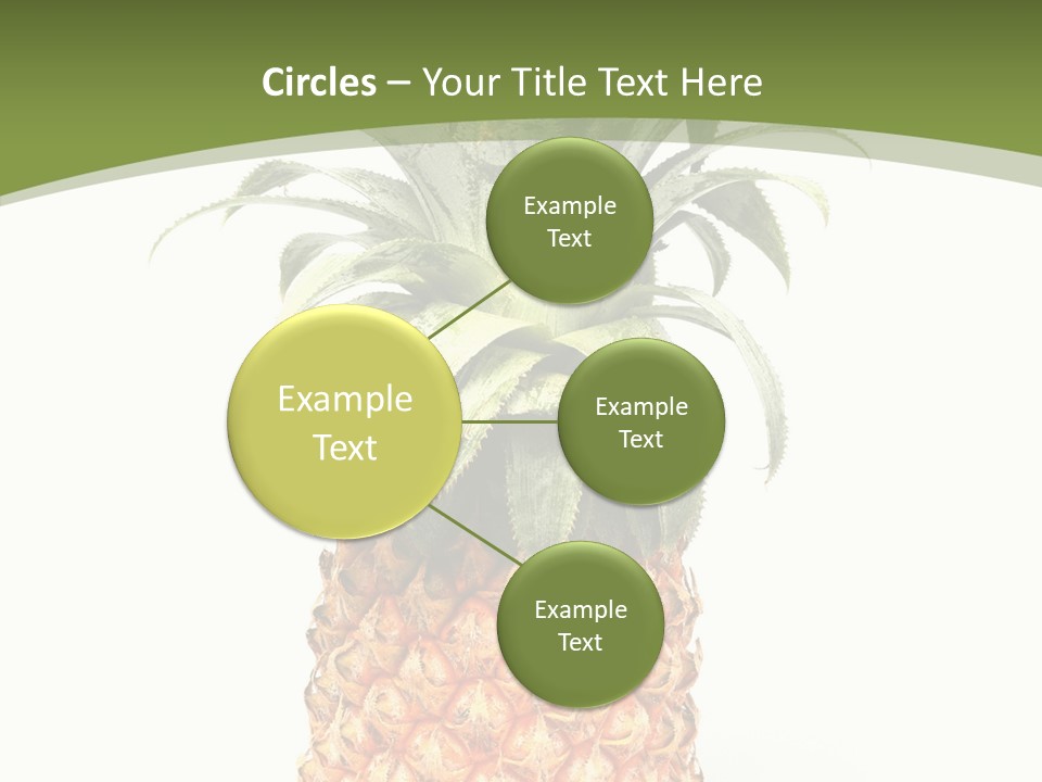 Fresh Minerals Sweet PowerPoint Template