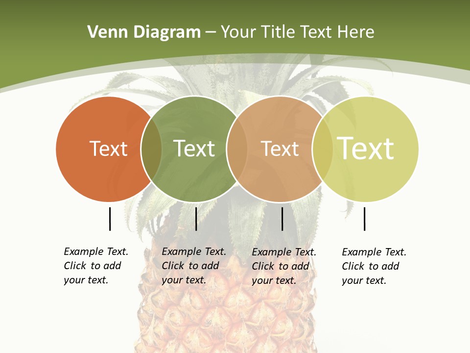 Fresh Minerals Sweet PowerPoint Template